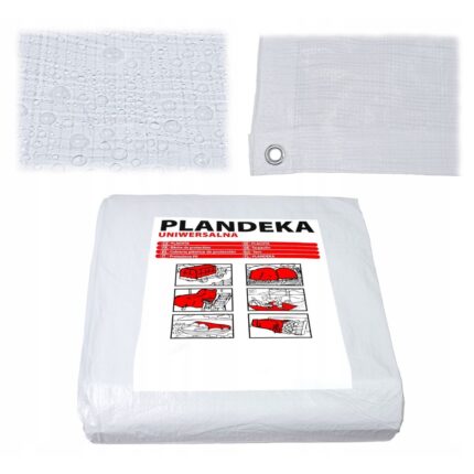 plandeka biała