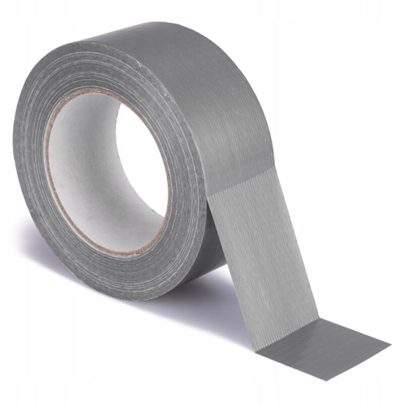 Srebrna taśma zbrojona typu Duct Tape niezastąpiona w warsztacie