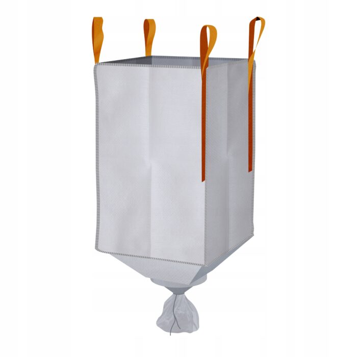 NOWE WORKI BIG BAG BIGBAG 120CM OTWARTY / LEJ WYSYPOWY NA ZBOŻE ŚRUTE 1000 KG - obrazek 1