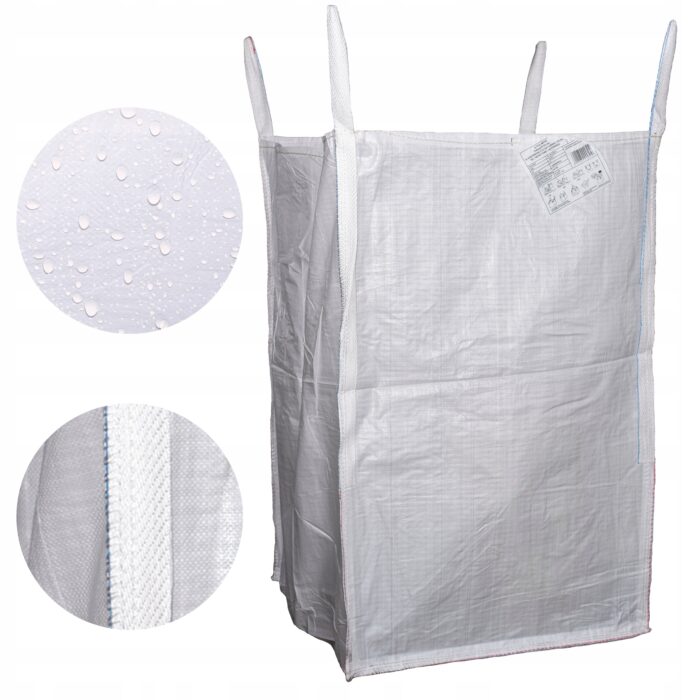 WOREK BIG BAG KONTENEROWY 90x90x160cm na Śmieci Odpady - obrazek 1