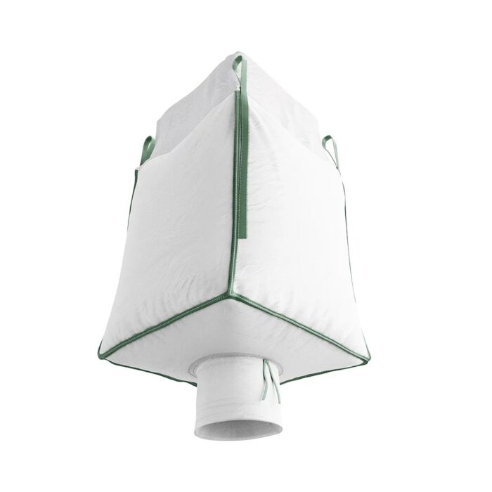 WORKI BIG BAG 1000KG NA ZBOŻE FARTUCH / LEJEK WYSYPOWY 90x90x140 NOWY MOCNE - obrazek 2