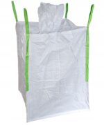 WOREK BIG BAG 90x90x100cm na Zboże Pasze 500kg Z WYSYPEM MOCNY 4 UCHWYTY