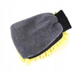 RĘKAWICA Z MIKROFIBRY DO MYCIA SAMOCHODU AUTA GĄBKA DO KAROSERII SZYB FELG - obrazek 4