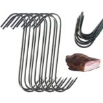 HAK WĘDZARNICZY WĘDLINIARSKI DO WĘDZENIA MIĘSA KIEŁBAS ZESTAW 10 SZT 15CM