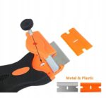 SKROBAK DO PŁYTY INDUKCYJNEJ SZYB AUTA OKIEN UNIWERSALNA SKROBACZKA - obrazek 6