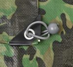 GUMA Z KULKĄ ELASTYCZNA DO MOCOWANIA BAGAŻU PLANDEKI NAMIOTU 15 CM - obrazek 2