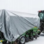 PLANDEKA OCHRONNA 3X4M SREBRNA OKRYCIOWA MOCNA WZMOCNIONA WODOODPORNA - obrazek 7