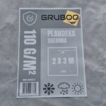 PLANDEKA SREBRNA 2X3M OKRYCIOWA OCHRONNA MOCNA WZMOCNIONA WODOODPORNA - obrazek 5
