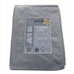 PLANDEKA PŁACHTA 3X3M WODOODPORNA OKRYCIOWA WZMACNIANA NA DREWNO - obrazek 5