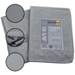 PLANDEKA OCHRONNA 3X5M SREBRNA OKRYCIOWA MOCNA WZMOCNIONA WODOODPORNA