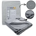 PLANDEKA PŁACHTA OCHRONNA 5X5M OKRYCIOWA MOCNA UV+ WODOODPORNA