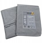 PLANDEKA PŁACHTA OCHRONNA 5X5M OKRYCIOWA MOCNA UV+ WODOODPORNA - obrazek 3