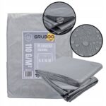 PLANDEKA 6X10M - WYTRZYMAŁA PŁACHTA ZABEZPIECZAJĄCA NA MRÓZ I WILGOĆ UV+