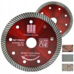 TARCZA DIAMENTOWA DO CIĘCIA PŁYTEK GRESU MARMURU KAMIENIA 125MM - obrazek 2