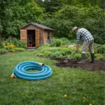 Wąż Ogrodowy Real Garden Zestaw Elastyczny 15 m Mosiężne Złączki + Zraszacz - obrazek 9