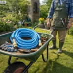 Wąż Ogrodowy Szlauf Rozciągliwy 13,6-30m Złączki 1/2 3/4 do Ogrodu Premium - obrazek 6